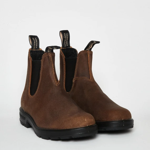 Chelsea Boot 1911 in pelle cuoio effetto vintage 