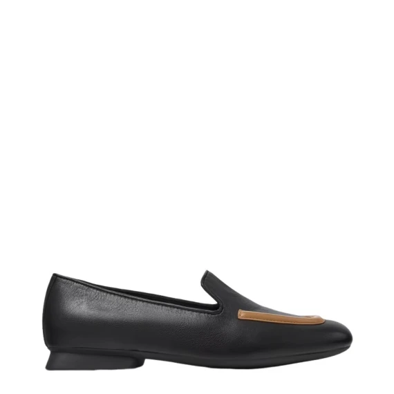 Ballerine Twins in pelle nera 