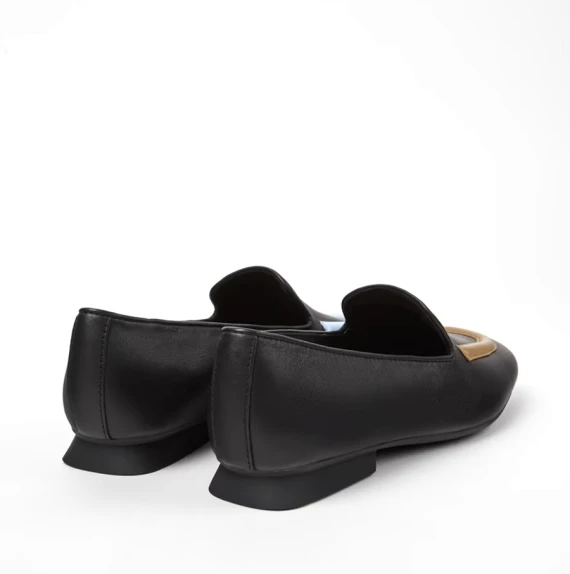 Ballerine Twins in pelle nera 