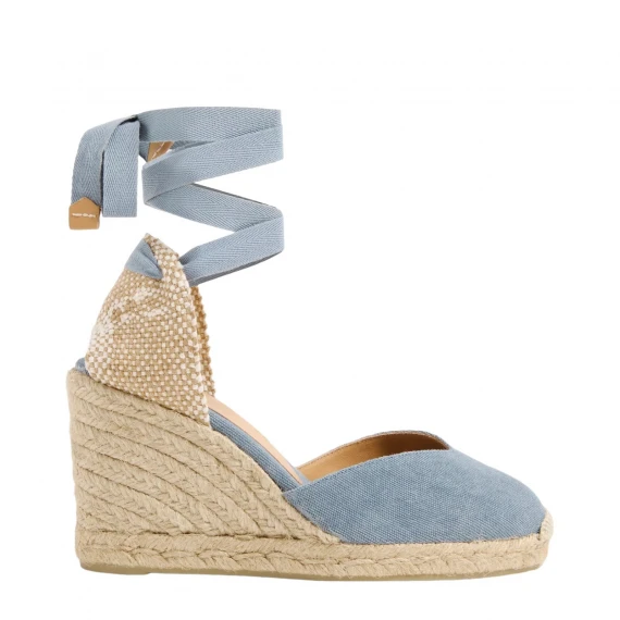 Espadrillas Chiara8 in cotone jeans 