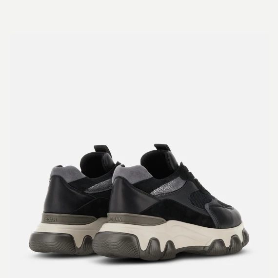 Sneakers  Hyperactive in pelle e tessuto Nero 