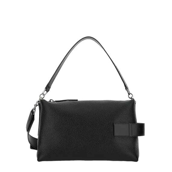 Borsa a bauletto Script in pelle nera - Taglia ONESIZE - Hogan