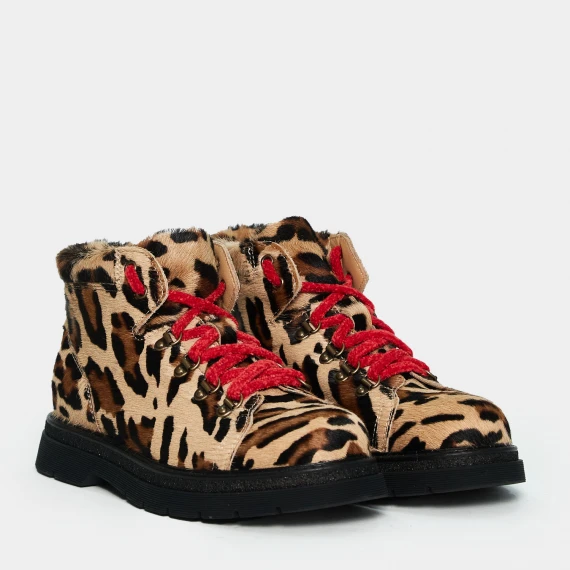 Polacco Frida in pelle multicolor 