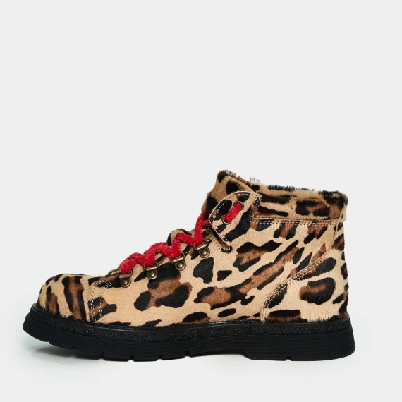 Polacco Frida in pelle multicolor 