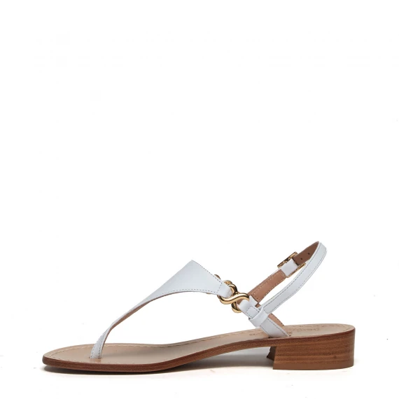 Infradito 721 in pelle bianca 