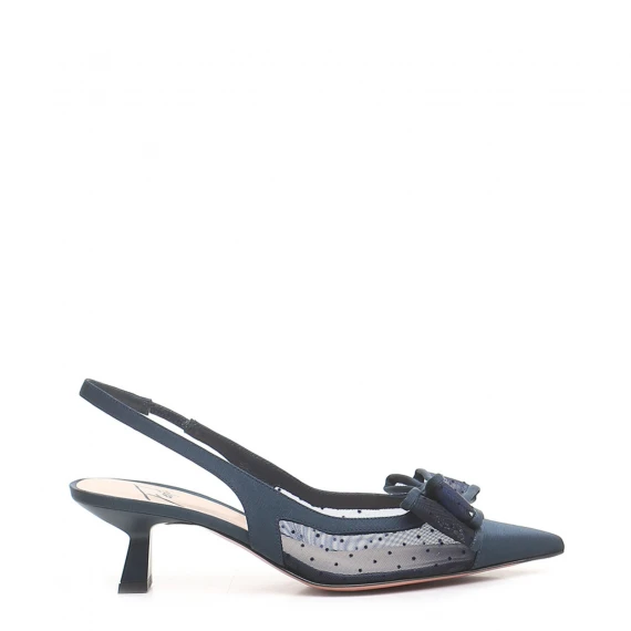 Slingback Lula in rete blu 