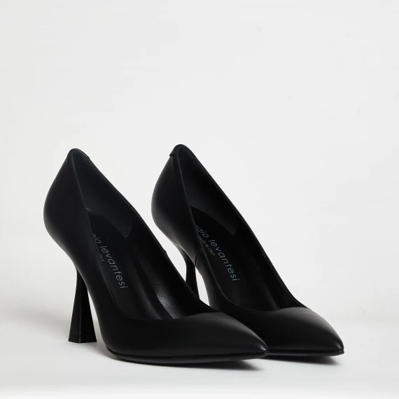 Dècolletè Kira in pelle nero 