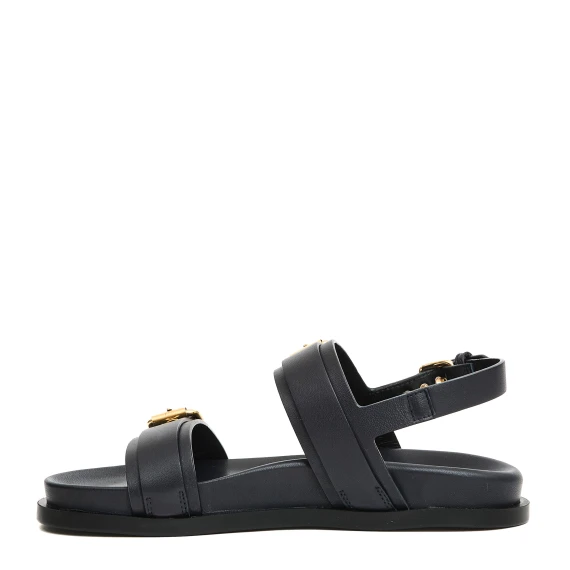 sandalo sportivo pelle blu