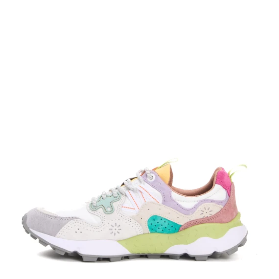 Yamano bianco, lilla e verde mela