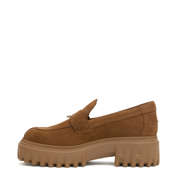 mocassino cam tabacco gomma righe H