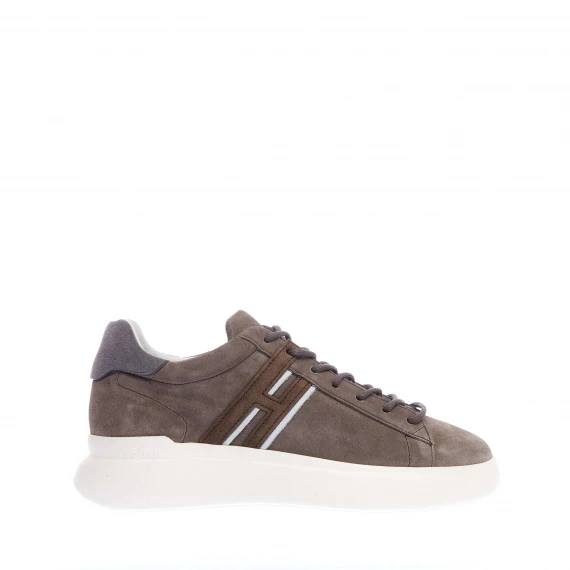 sneakers Rebel in camoscio beige