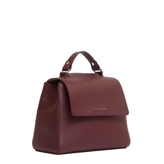 Sveva S pelle soft bordeaux