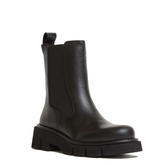 beatles pelle martellata nera