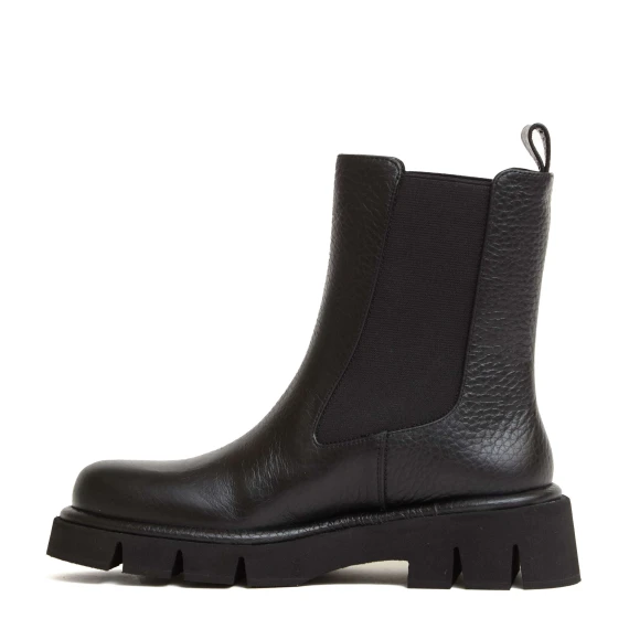 beatles pelle martellata nera