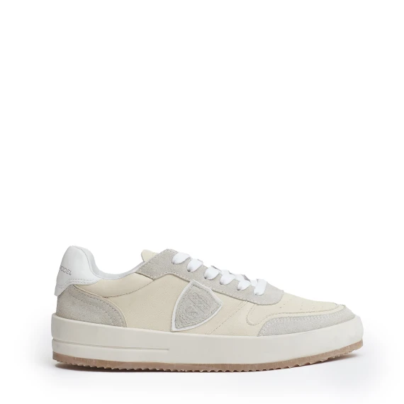 sneakers Nice beige e grigia