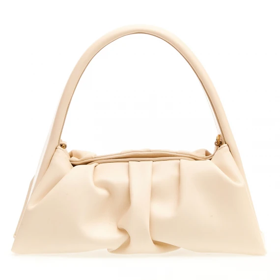 borsa arricciata beige - Taglia ONESIZE - THEMOIRè