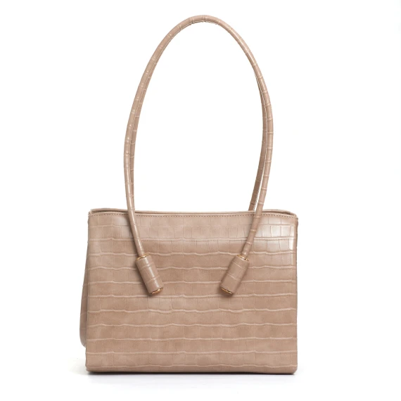 borsa in cocco taupe