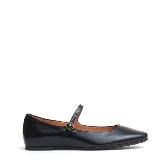 ballerina cinturino pelle nera - Taglia 40 - Tod's