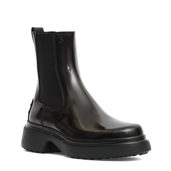 chelsea boot pelle nero