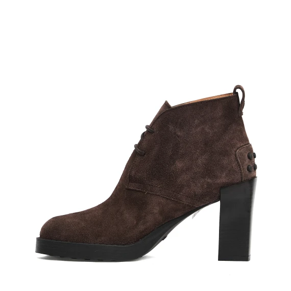 polacco stringato camoscio marrone t. 80 mm