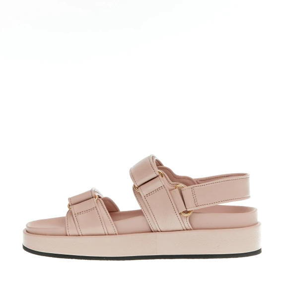 sandalo sportivo pelle cipria