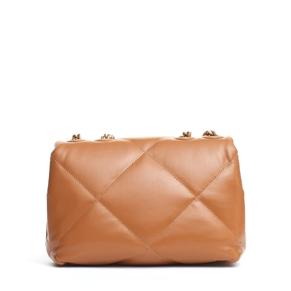 Kira diamond  small convertible cuoio